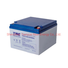 12V 26ah VRLA Lead Acid SMF Gel Deep Cycle Battery for Electric Wheel Chair